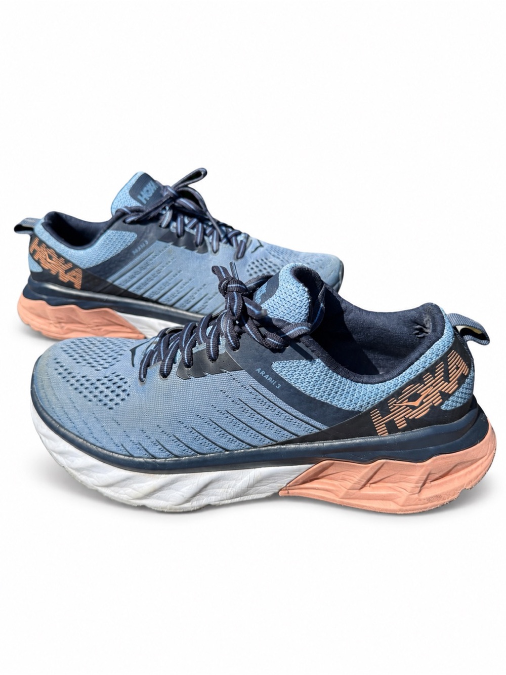 HOKA ONE Arahi 3 Women’s 7.5 Allure Mood Indigo Running Shoes sneakers